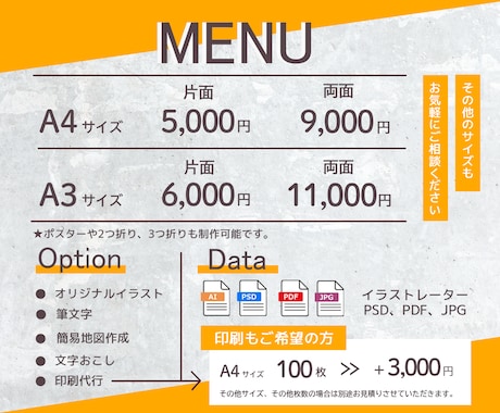 情報整理した伝わる集客チラシ作ります 初心者大歓迎！イベント・告知・集客用など安心してお任せ下さい イメージ2