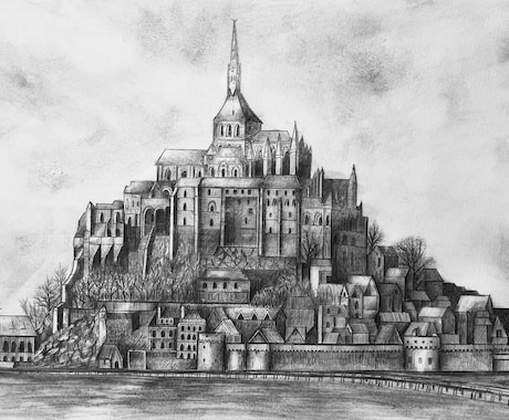 思い出の写真を鉛筆画に。永遠に残る一枚にします 写真から蘇るモノクロの静けさ。空間を彩る線のアート イメージ2