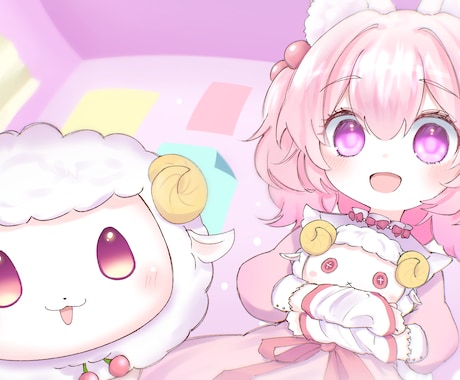 依頼に合った幅広いジャンルのイラストを描きます キャラデザからサムネ、アイコンやスタンプ作成まで！！ イメージ2