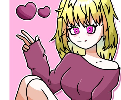 アイコンを描かせて頂きます ポップな絵柄でかわいいアイコンを送らせて頂きます イメージ2