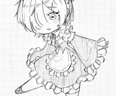 安い！最速！修正無制限！描きます かわいいミニキャラ！SNSアイコン用にいかがですか！ イメージ2