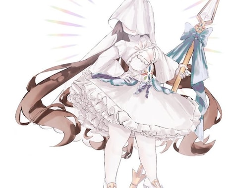 イラスト作成します 可愛い女の子のイラスト描きます！ イメージ1