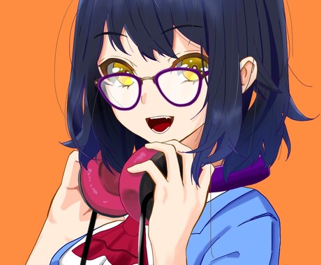 バストアップイラスト、アイコン描きます バストアップイラスト。アイコン。イラストの着色 イメージ2
