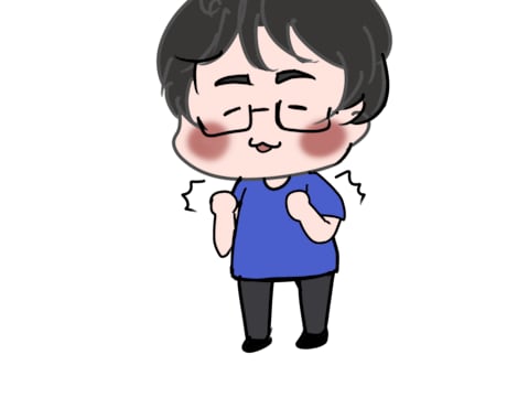 似顔絵でデフォルメキャラを描きます 2頭身で似顔絵をポップにお描きします！ イメージ2
