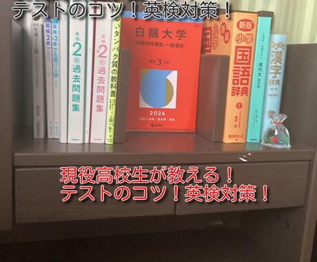 ネイティブと英検2級の高2が翻訳や悩みを聞きます プロより身近な先輩に相談！英検対策やテストのコツ教えます。 イメージ1