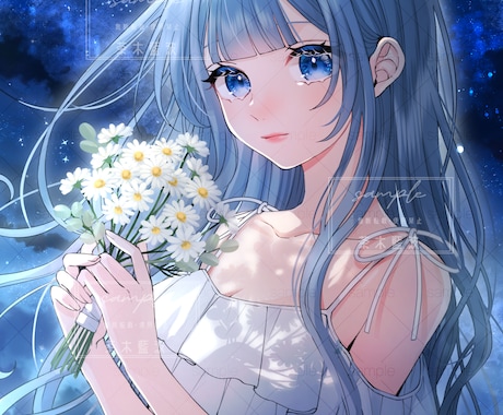 アイコン・歌ってみた・Live2D立ち絵等描きます ちびキャラや配信用イラスト等、幅広く制作しています！ イメージ2