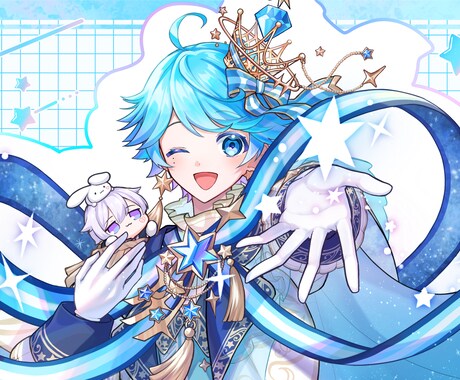 イラスト制作します SNS用アイコンや動画サムネイルなど制作します！ イメージ2