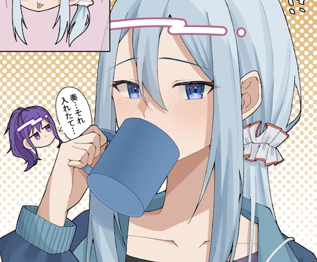 表情豊かな可愛いアニメ風アイコン描きます 推しを可愛く魅せる表情特化のイラスト制作 イメージ2