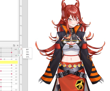 要イラスト、Vtuberのモデリング承ります 受注から納品まで約10日（通常）〜最短3日（お急ぎ） イメージ1