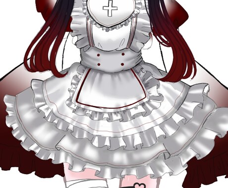 Vtuberの立ち絵を制作します 繊細な色彩とデッサン力で美しい立ち絵を描きます イメージ2