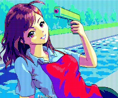 お試し期間中 大きいサイズのドット絵を描きます レトロPCのような高解像度ドット絵が欲しいときに！ イメージ2