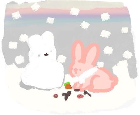 ゆるくてかわいい動物イラスト描きます イメージ1