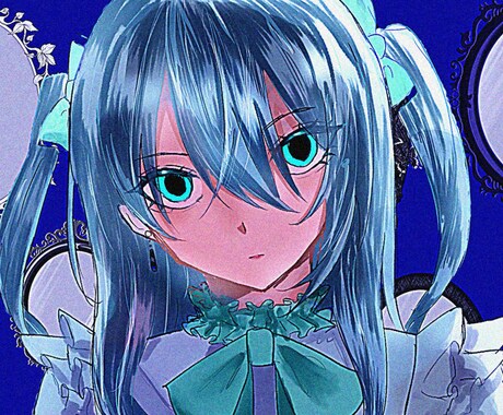 IRIAM向けの立ち絵やサムネを描きます 新規立ち絵、新規衣装、SD、MVやサムネ用の1枚絵を描きます イメージ1