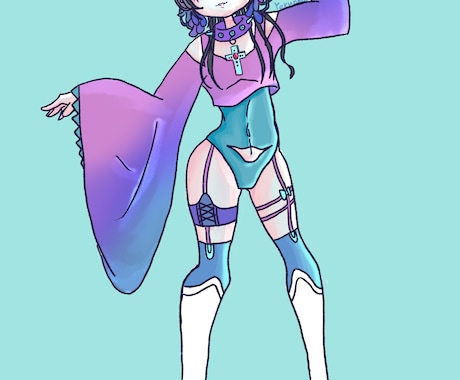オリジナルキャラクターを描きます 立ち絵やアイコンなどにいかがでしょう。 イメージ2
