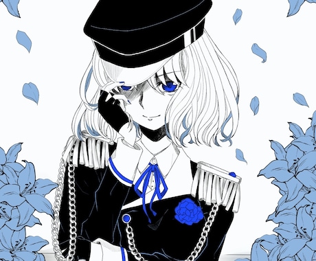 クールめなイラスト描きます 雰囲気あるイメージキャラクターを求める方へ イメージ2