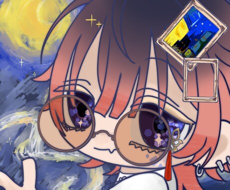 オリキャラをかわいいSDキャラにします 自分の子をかわいいSDで見たい！という人に是非！ イメージ1