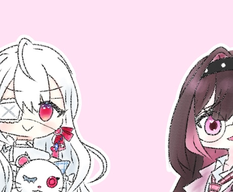 可愛いSNSアイコンを作ります あなただけの「可愛い」をお安く提供いたします！ イメージ1