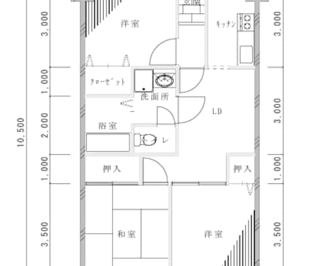 JW-CADで図面トレース・簡単な修正承ります JW-CADで図面トレース・簡単な修正承ります イメージ1
