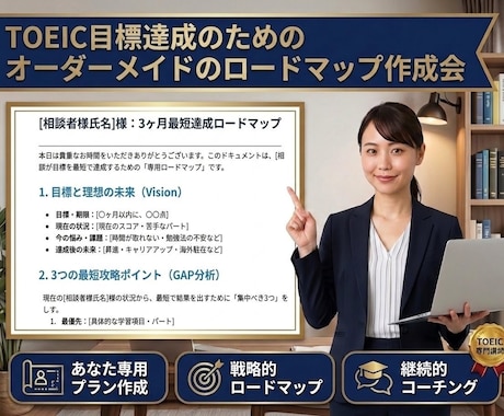 TOEIC学習の最短・最速メソッドを教えます 1ヶ月で成果を出す！3ヶ月で600→930点のTOEIC術 イメージ2
