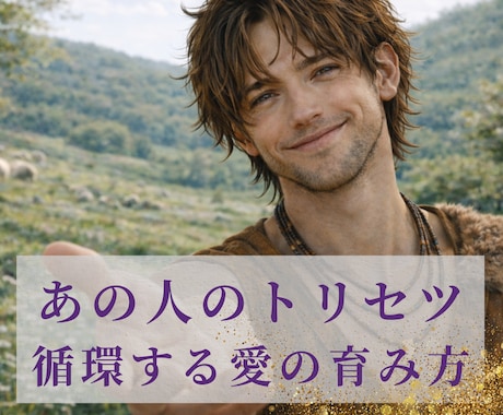 あの人のトリセツー循環する愛の育み方をお伝えします 愛される鍵は、あの人を知ること イメージ1