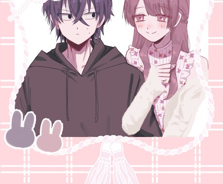 あなただけのかわいいイラストを描きます かわいいOCを描きます♪︎アイコンやヘッダーにも使えます！ イメージ2