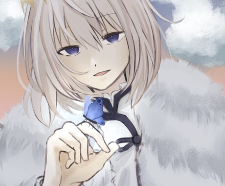 あなたのアイコンを描かせていただきます 厚塗りタッチであなたのSNSアイコンを魅力的に！ イメージ1