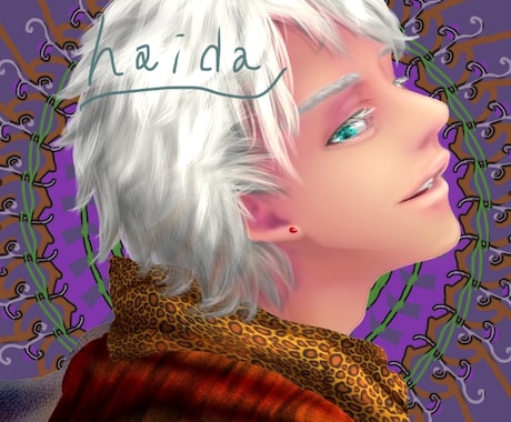 油絵風アイコン描きます 油絵風のタッチでSNSアイコン制作を承ります。 イメージ1