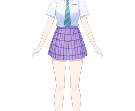 vtuber立ち絵を制作します Live2D用パーツ分けイラスト イメージ2