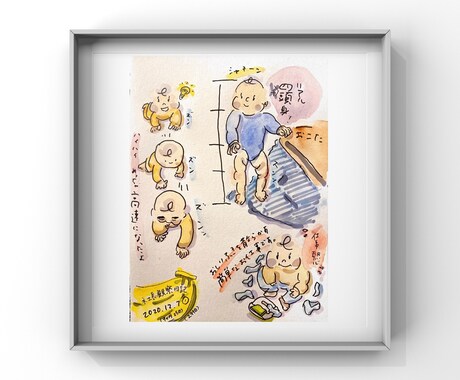 子供イラスト似顔絵、SNS用挿絵描きます ペンと色鉛筆や水彩で味のあるタッチでほのぼのイラスト イメージ2