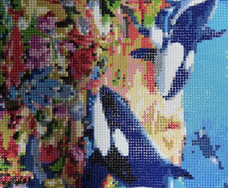 ダイヤモンドアート、クロスステッチ代行いたします 作る時間が取れない方いらっしゃいませんか？ イメージ1