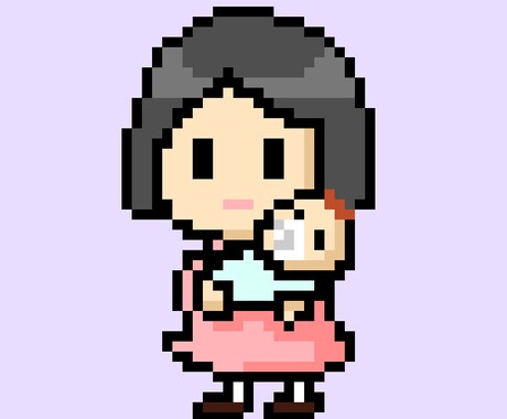 ドット絵アイコン描きます かわいいドット絵アイコンでおしゃれに♡ イメージ1