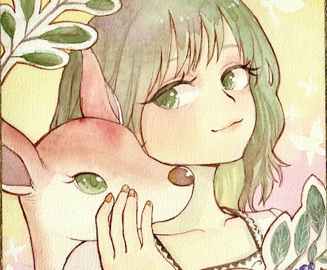 あなたらしさが伝わるSNSアイコン、お描きします イメージ1