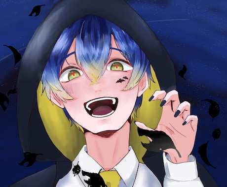 ポップでかわいいイラスト描きます SNSや配信サイトなどで使えるイラストを制作します◎ イメージ1