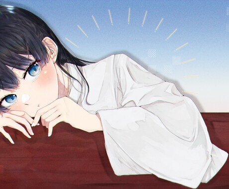 一枚絵♡かわいい女の子イラスト作成承ります 最強可愛いあなた好みのイラストを最短2日で！ イメージ2