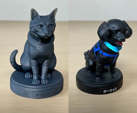 愛するペットを本物そっくりに作ります 5000円から始められる5cmから実寸大フィギュアまで作成可 イメージ2