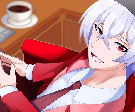 ネットビジネスイラスト製作します アイコン、歌ってみた動画、キャス画などにどうぞ イメージ2