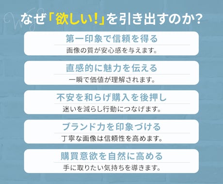 5枚セット｜修正無制限｜売れる商品画像作ります 競合に差をつける！戦略的なamazonなどEC商品画像 イメージ2