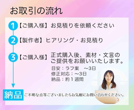 高品質なバナーを心を込めて作成致します 見た目だけではない、広告的な目線で丁寧に作成させて頂きます イメージ2