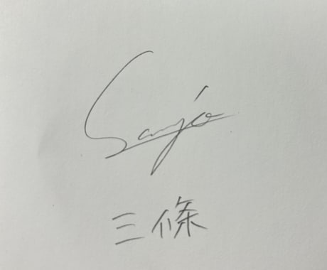 筆記サインのデザインを書きます かっこいいやかわいいなど要望に合ったテイストでデザインします イメージ1