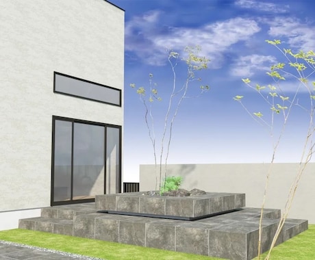 個人のお客様限定、外構図面•パースを作成します これからお家を建てる方、リフォームをお考えの方におすすめです イメージ2