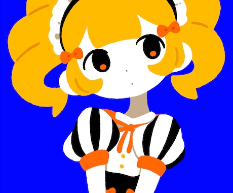 最短3日で一枚絵お描きします シンプルかつポップでかわいいイラストを得意としています イメージ2