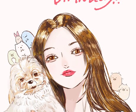 癖になる女の子描きます 癖をイラストにします、ご依頼お待ちしております！ イメージ2
