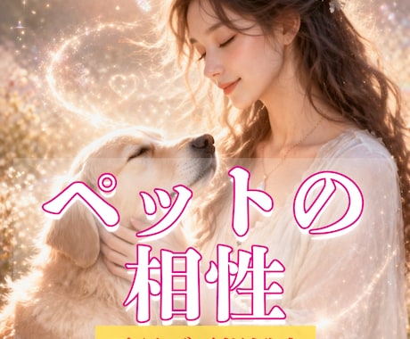 大切なペットとの相性、霊視します あの子と出会った意味を知りたいあなたへ イメージ1
