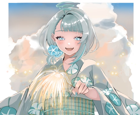 目を惹くイラスト制作します イラスト全般、幅広く制作致します！ イメージ2
