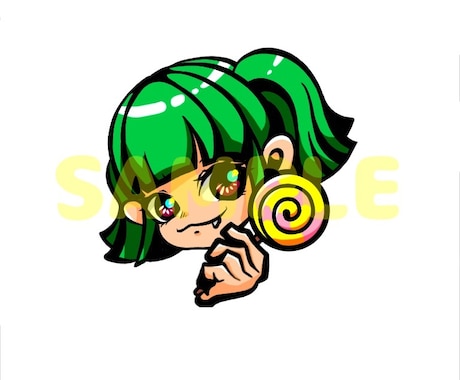 アイコンお描きします カートゥーン風？ミニキャラ？かわいい？不思義？なイラスト イメージ1