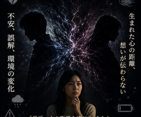 恋愛関係調整｜彼との縁流バランス最適化施術ます 彼との想いを繋ぐ三日間の愛縁調律 イメージ2