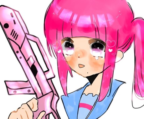 ふわふわかわいいイラスト描きます 大切な人とのイラスト、かわいいオリジナルキャラクター描きます イメージ1