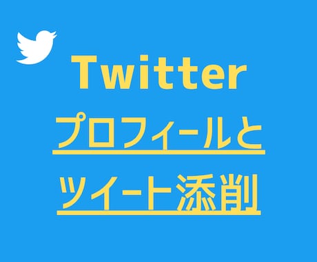 Twitterのプロフとツイートの添削をします プロフィールと、ツイートの反応を良くするための添削をします！ イメージ1
