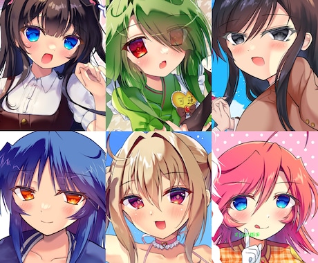 萌え風なかわいいイラスト描きます ミニキャラ・立ち絵・一枚絵などをスピード納品！ イメージ1