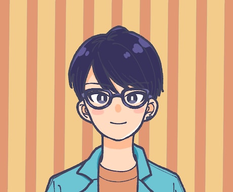 ポップで使いやすいアイコン絵を制作します SNSで使えるポップなイラストです！ イメージ2